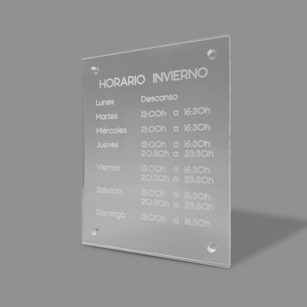Placa grabada a láser - Imagen 4