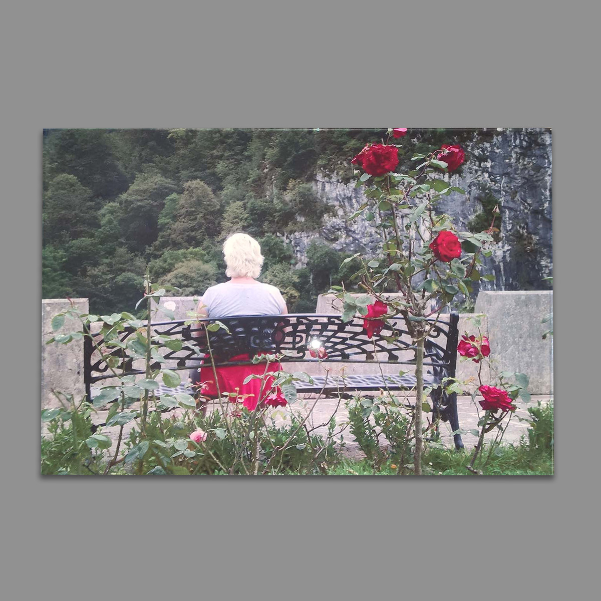 Fotografía impresa en placa de metacrilato