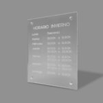 Placa grabada a láser según diseño - Imagen 5