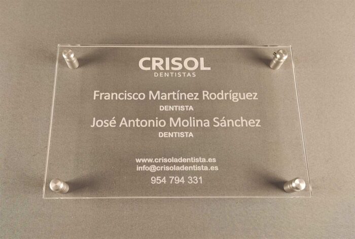 Placa grabada a láser según diseño - Imagen 6