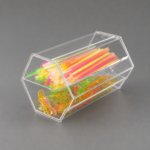 Caja hexagonal con tapa
