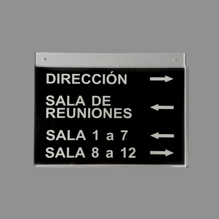 Portacartel para colgar - Imagen 4