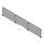 Mampara metacrilato modelo tubo - Imagen 6