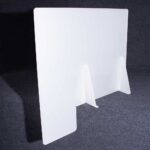 Mampara separadora oficina VT Blanco Hielo