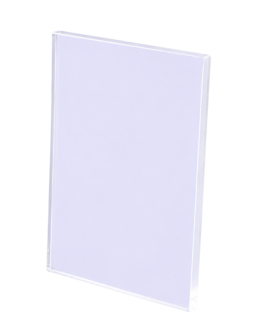 Metacrilato blanco traslúcido